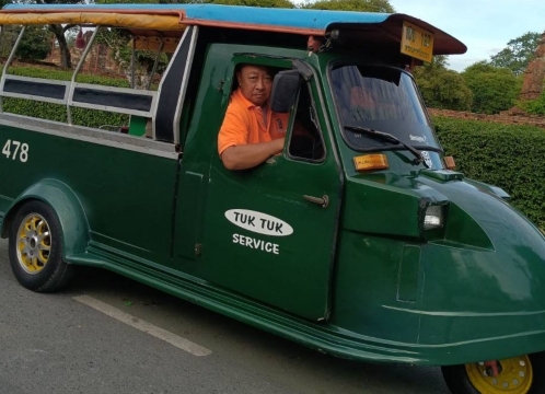 アユタヤ貸切り_トゥクトゥク